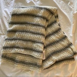 AMERICAN EAGLE Striped Knit Scarf NWOT